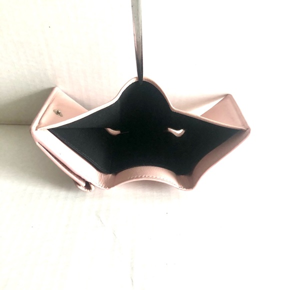 Balenciaga Blush Pink Leather Compact Wallet - Picture 5 of 10